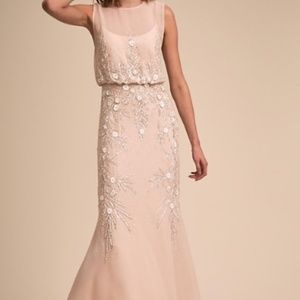 Anthropologie BHLDN Devon Blouson Dress